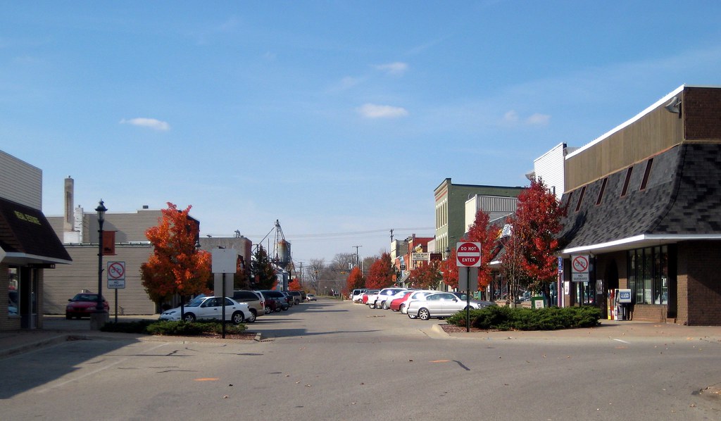 Downtown Coopersville The shops on Main Street really only… Flickr
