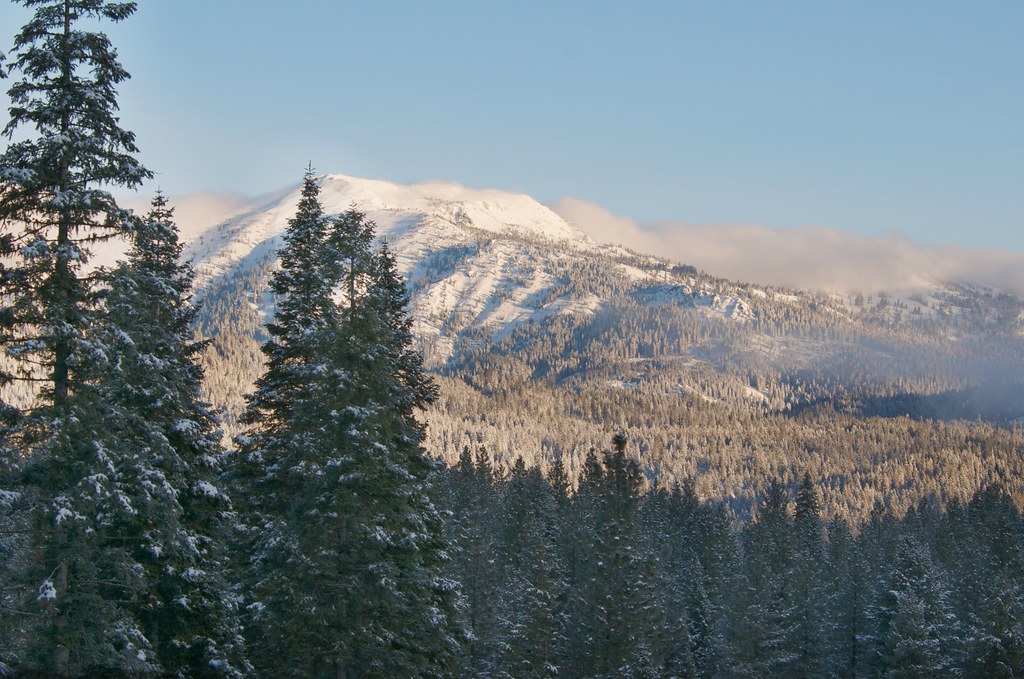 New Snow on Pollock Mountain April 1, 2009 This mountain… Flickr