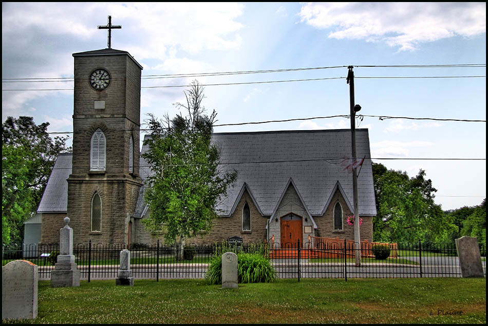 HDR Church, Shawville, PQ Lana Plaunt Flickr