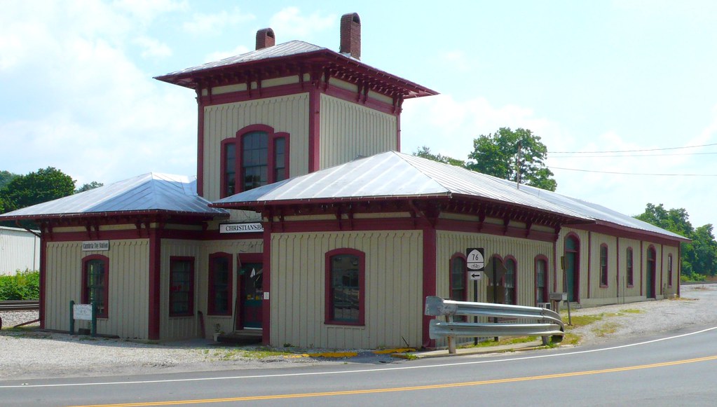 Cambria station (rebuilt) Christiansburg, VA funsky1 Flickr