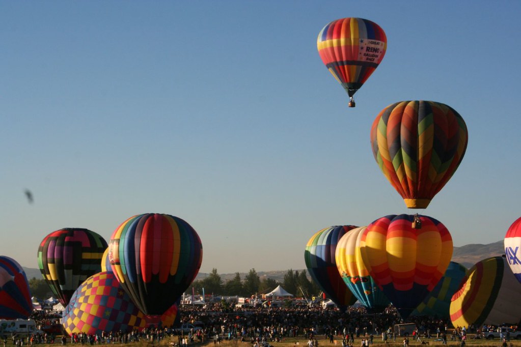 Great Reno Balloon Race, Reno, Nevada The Great Reno Ballo… Flickr