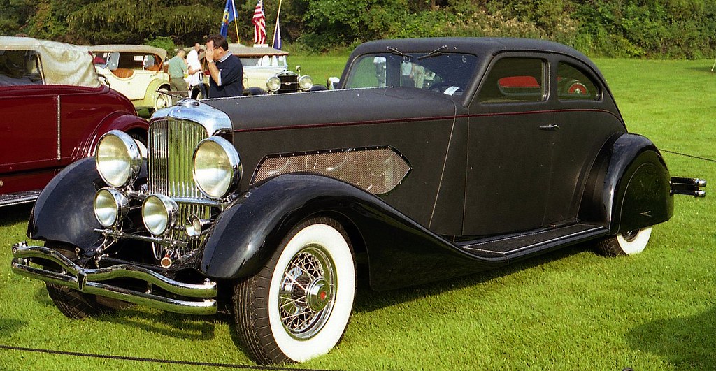 1932 Duesenberg SJ fabric body Mudd coupe Richard Spiegelman Flickr