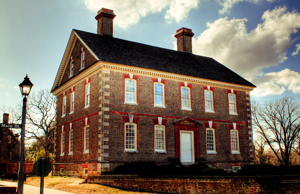 Nelson House Oblique HDR The Nelson House Yorktown, VA c… Flickr