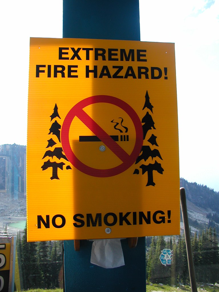 Extreme Fire Hazard Warning Sign, Canada canada Richard Allaway