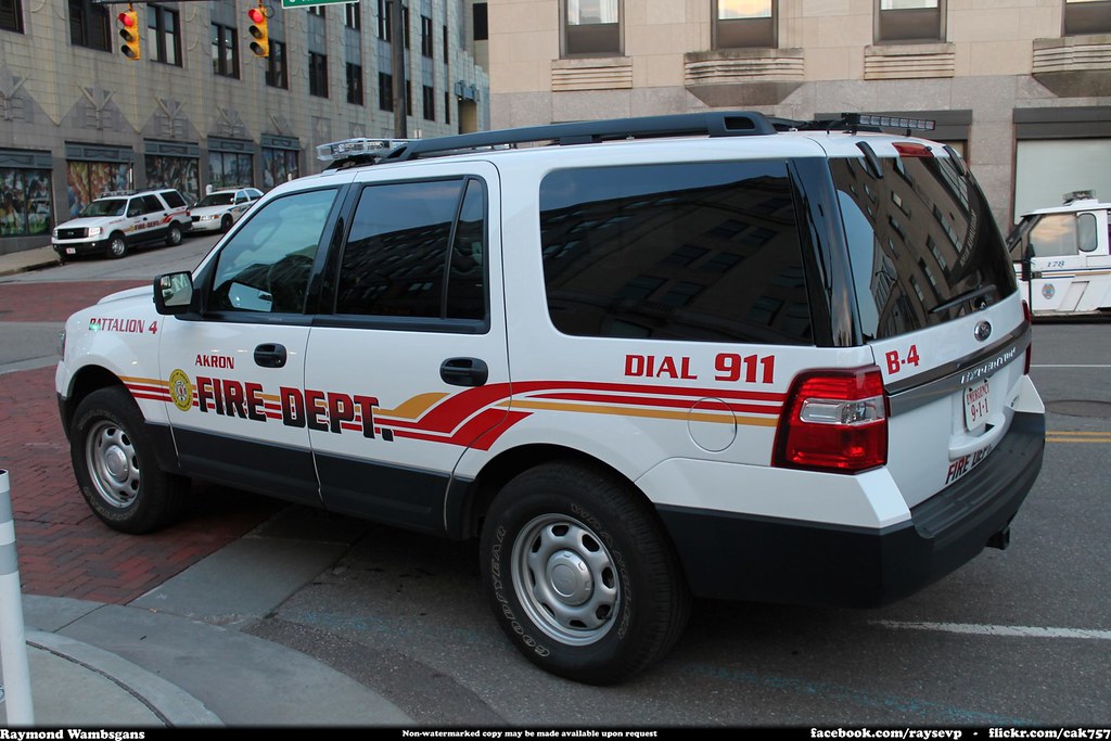 Akron Fire Department Battalion 4 2015 Ford Expedition Flickr