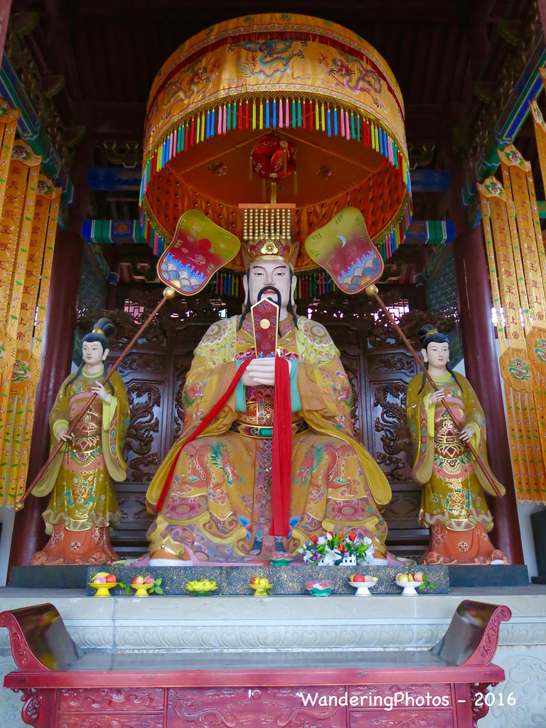 Statue of Jade Emperor Jade Emperor Hall Fengdu "Ghost C… Flickr