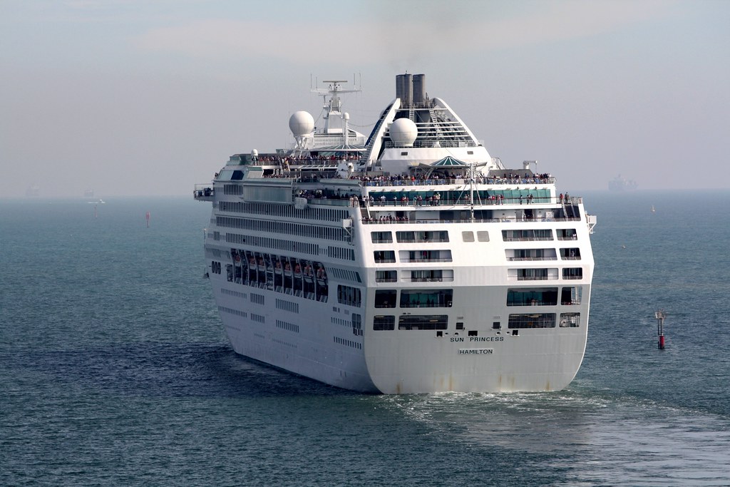 Australia Melbourne The Sun Princess cruise ship