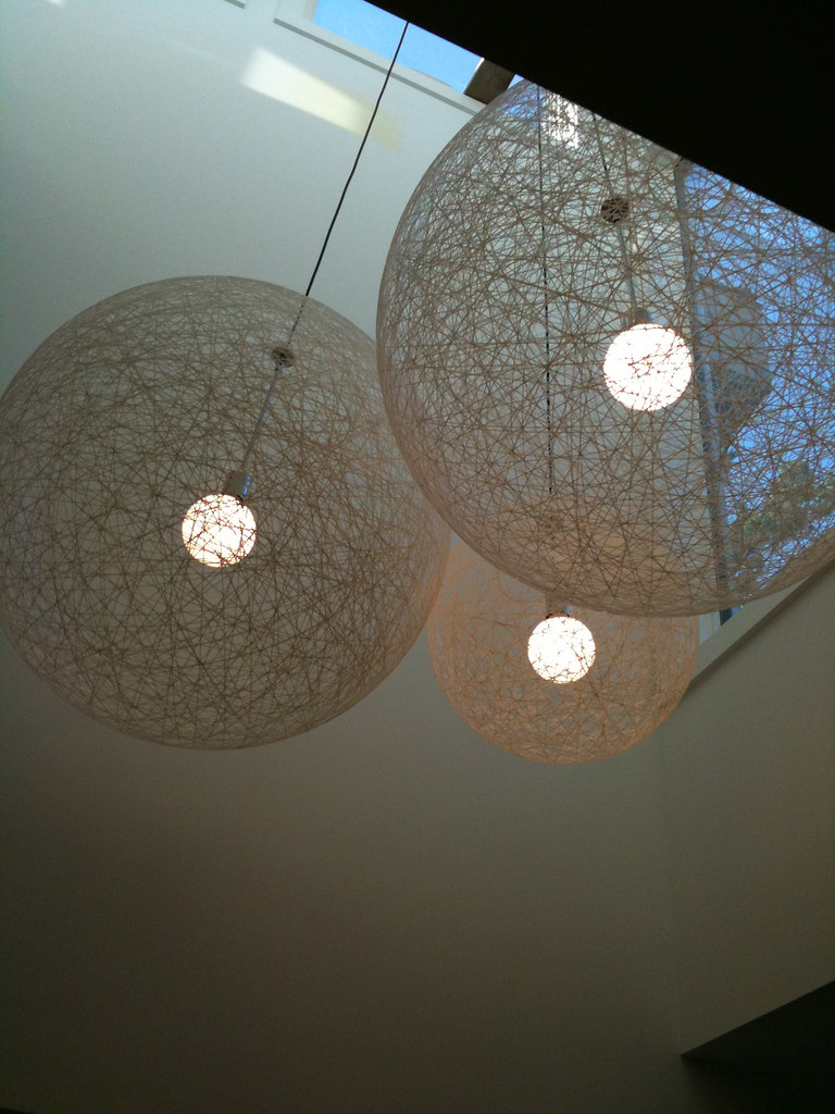 The "Random Light" light fixtures, just after installation… Flickr