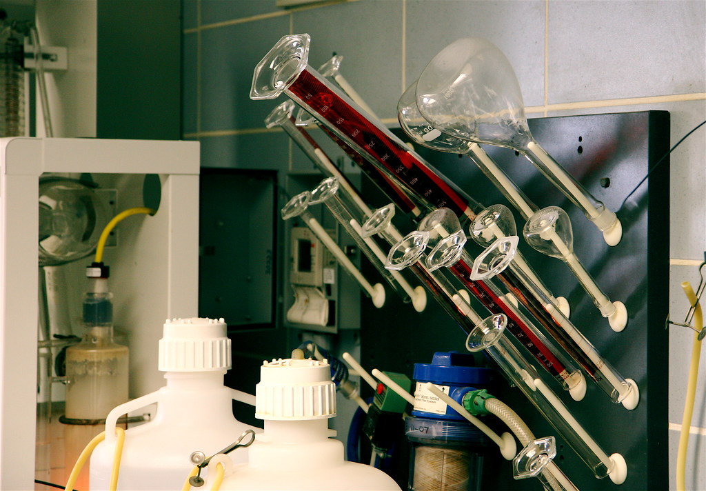 Lab Equipment Wastewater Treatment Plant Tour, Two Rivers,… Flickr