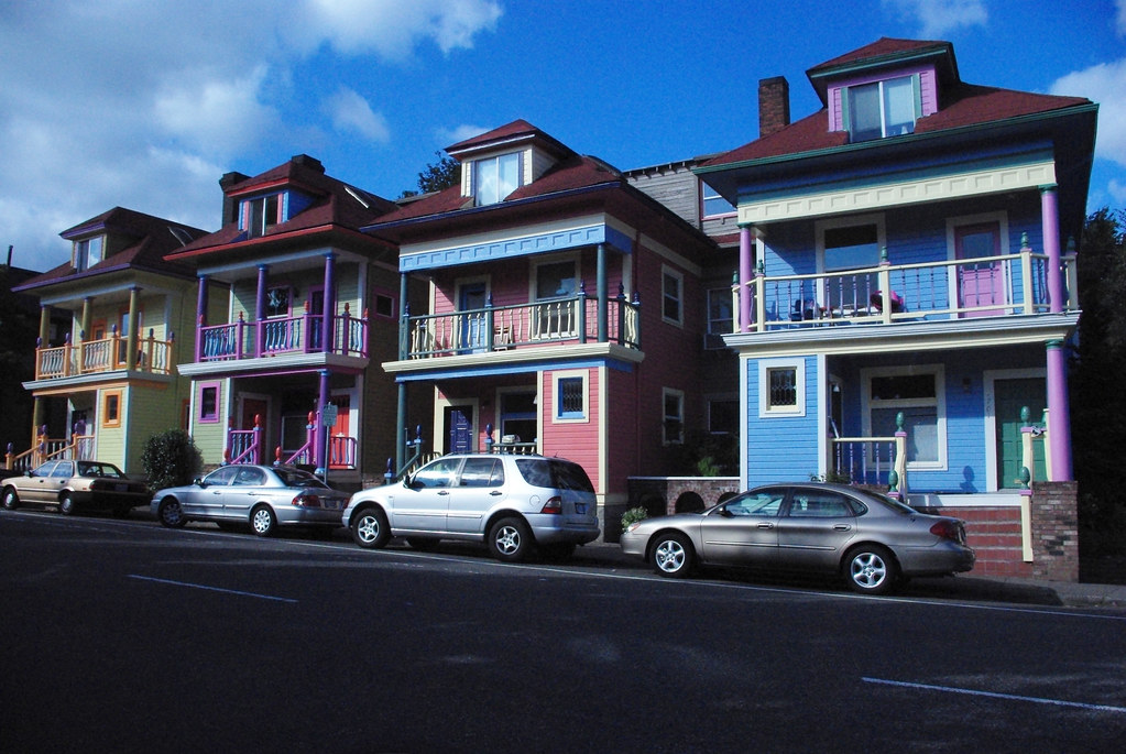 nob hill, Portland Michael Booth Flickr