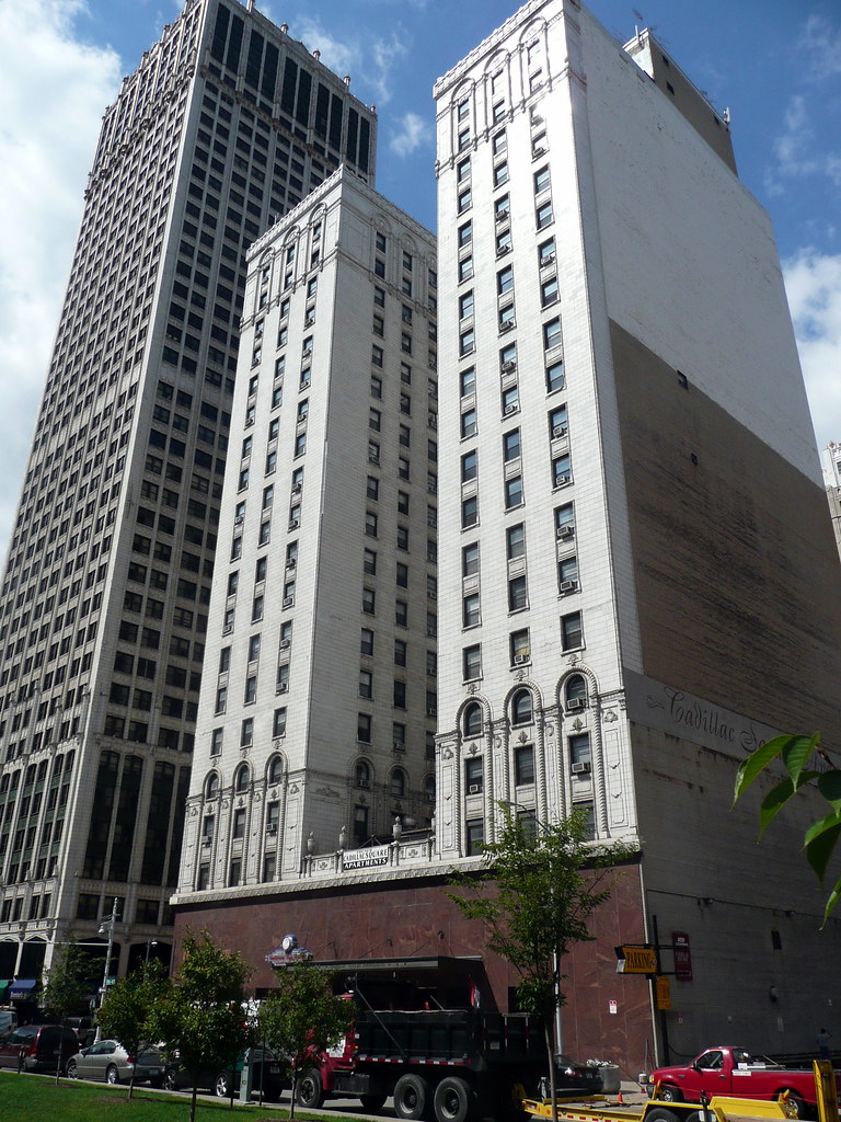 Cadillac Tower and Cadillac Square Apartments Cadillac Tow… Flickr