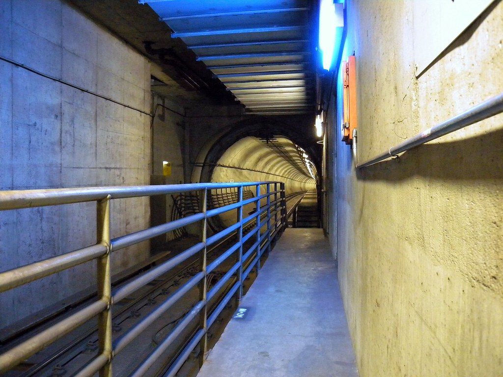 Tunnel Vision Staring down the tunnel between Civic Center… Flickr
