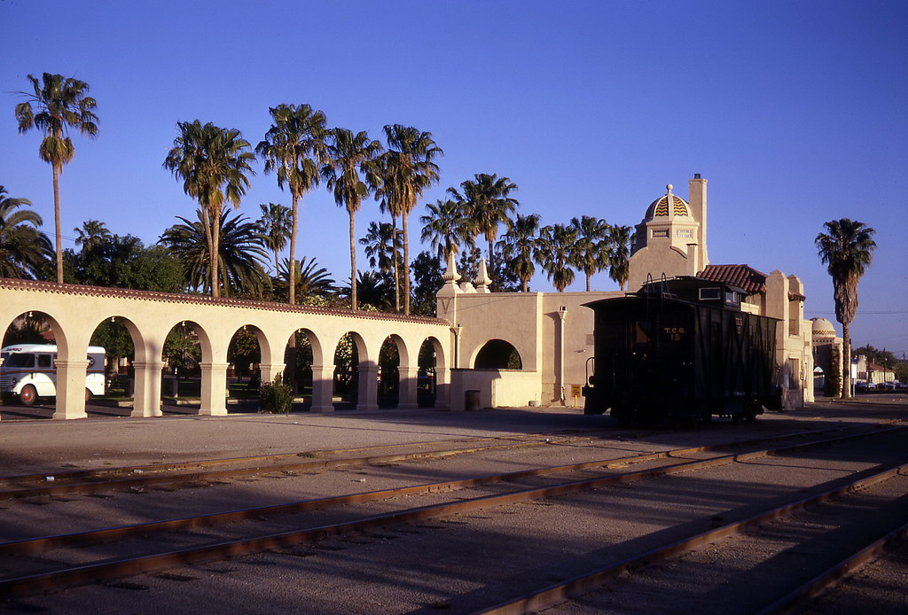 Tucson, Cornelia and Gila Bend Railroad Station, Ajo, Ariz… Flickr