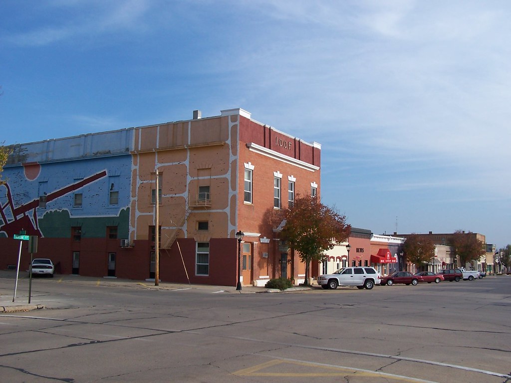 Beautiful Downtown Neligh Nebraska J. Stephen Conn Flickr