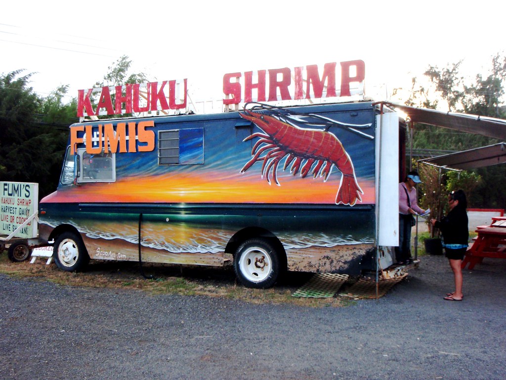 Fumi's Kahuku Shrimp truck Eldan Goldenberg Flickr