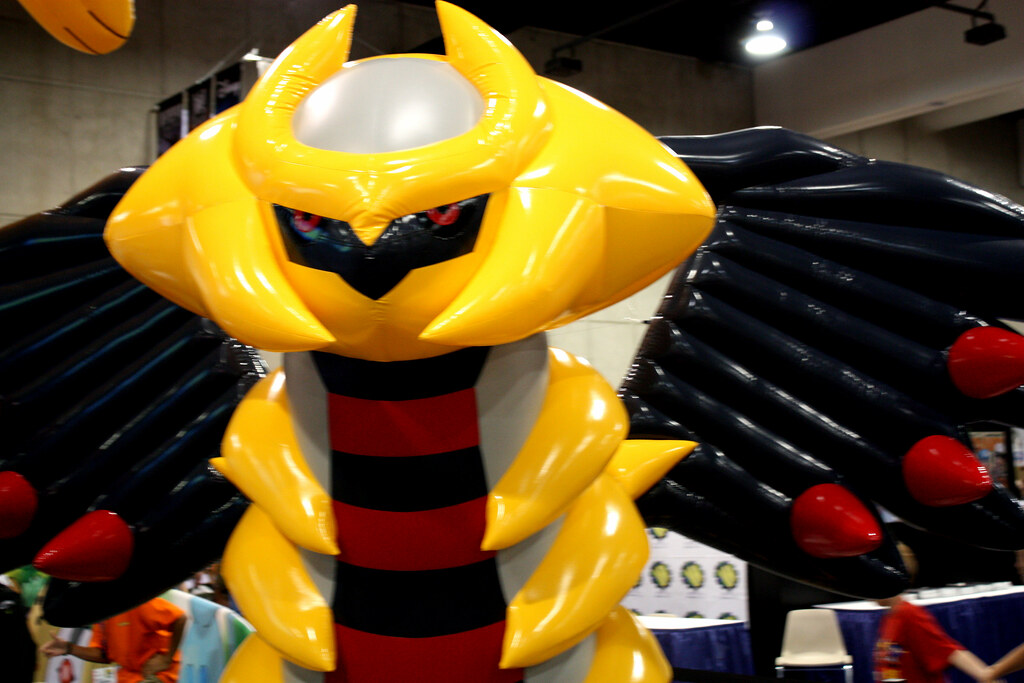 Giratina Statue An oversized statue of Giratina at the 200… Flickr