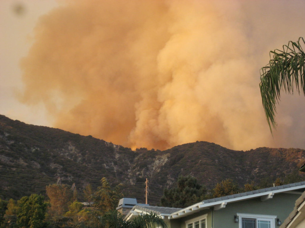 La Canada fire Flickr