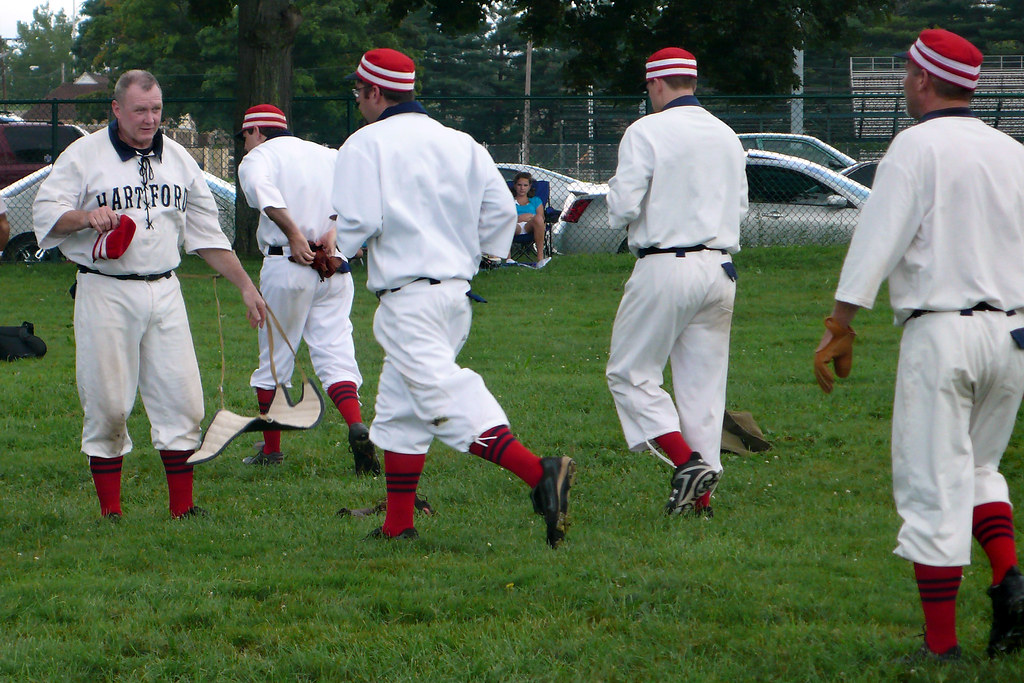 To the dugout The Hartford Senators play the Simsbury Tave… Flickr