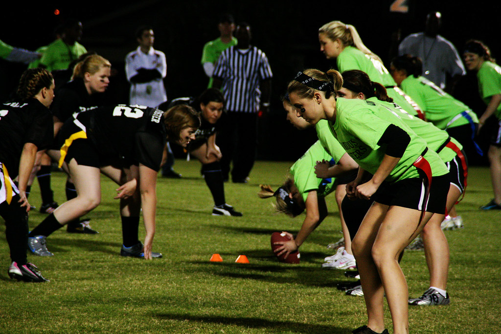 Powder Puff Football Game 2009 The Annual Powder Puff Foot… Flickr
