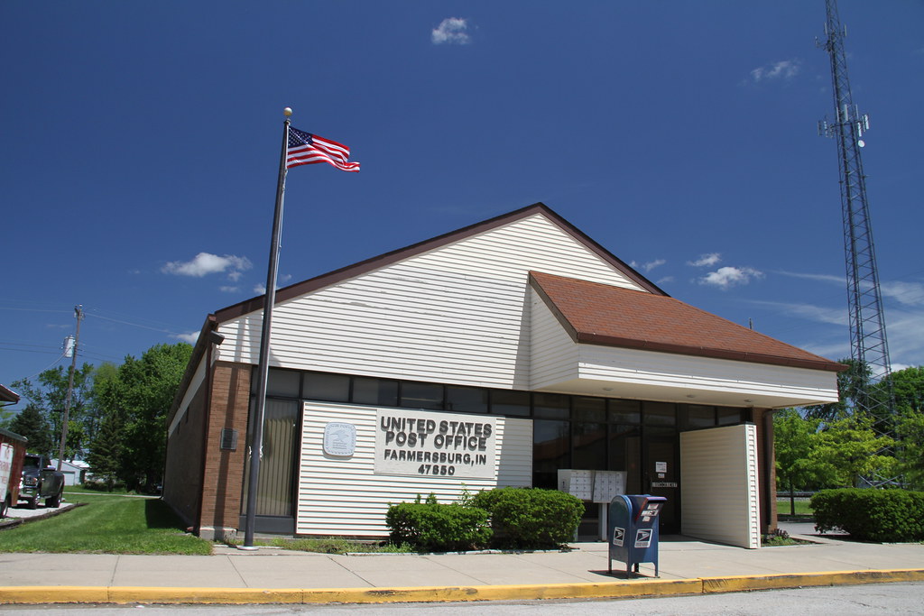 Farmersburg IN, Farmersburg Indiana, 47850, Post Office, S… Flickr