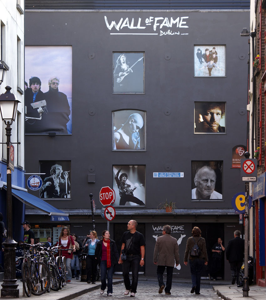 wall of fame Dublin's wall of fame salvatore Flickr