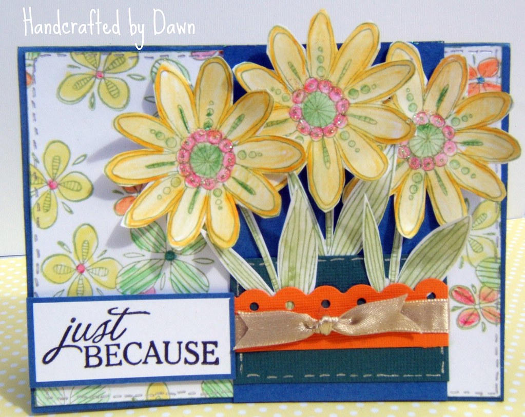 Just Because flowers I saw this card on a newsletter I got… Flickr