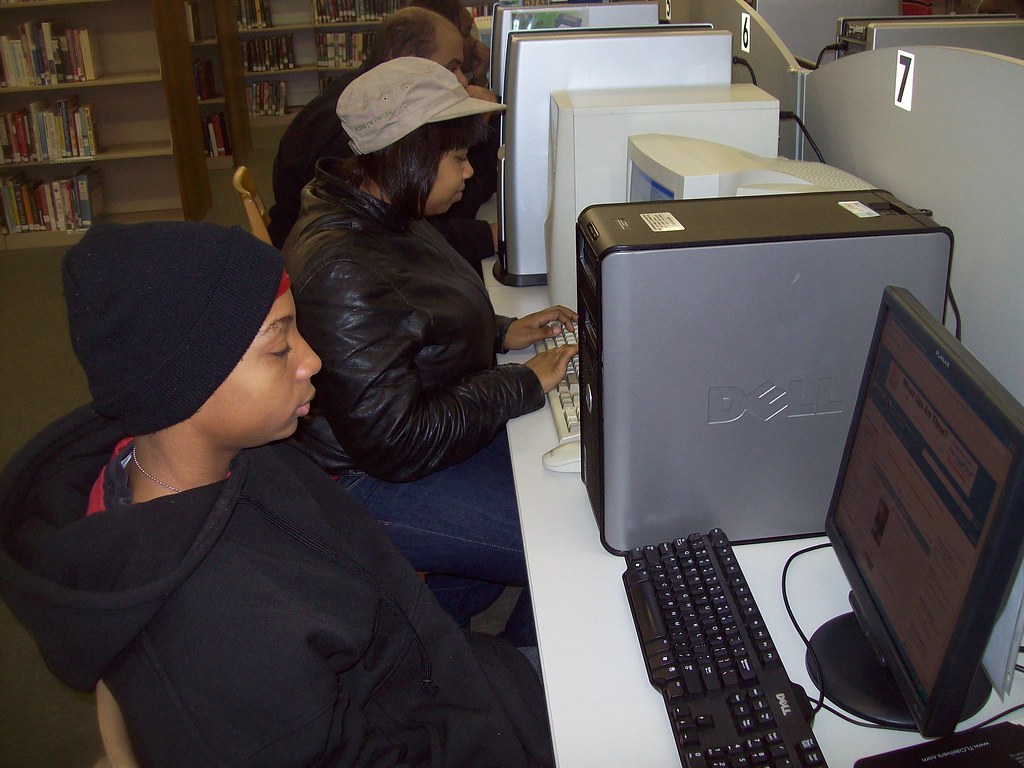 Trenton Public Library Briggs Branch Patrons of all ages… Flickr