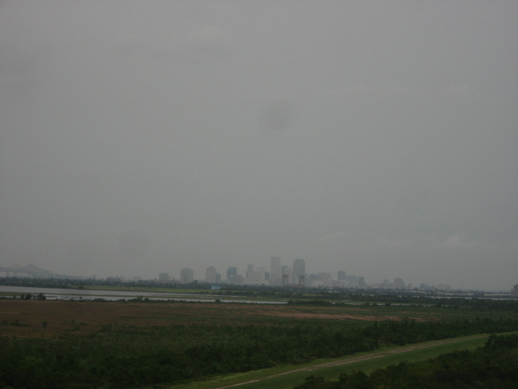 View of New Orleans from U.S. 47 in Chalmette, Louisiana a photo on