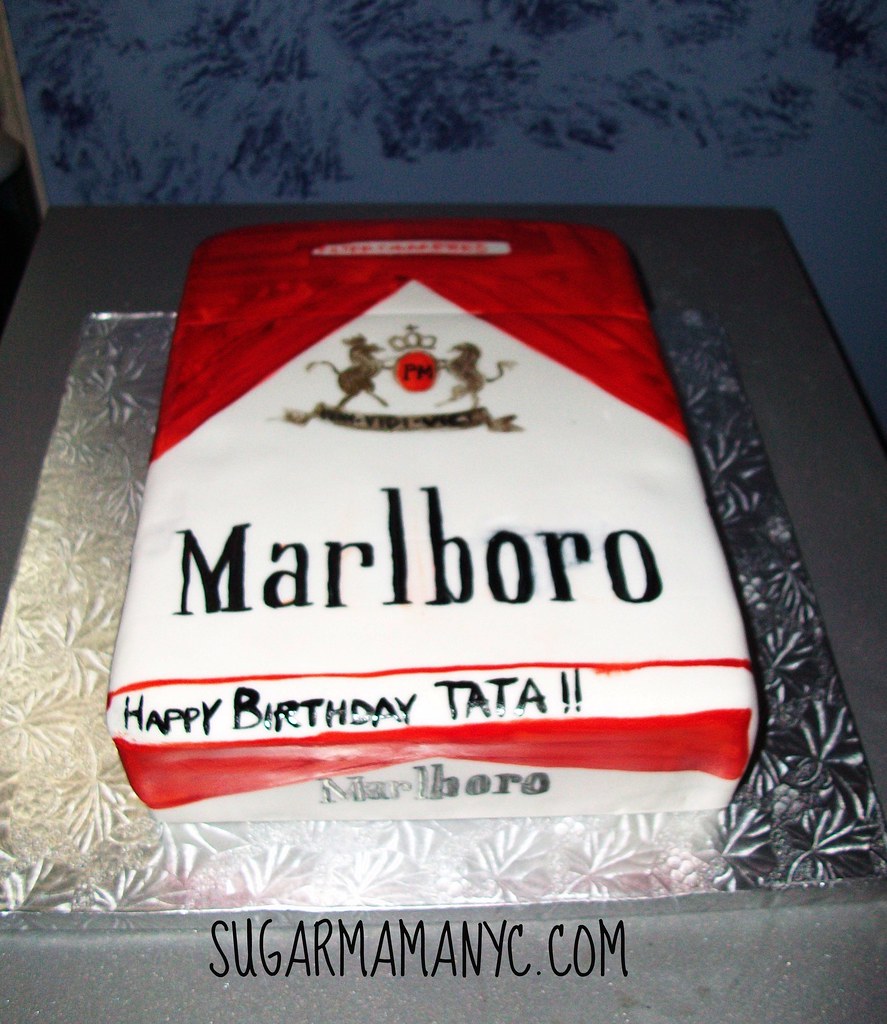 Marlboro Cake a photo on Flickriver