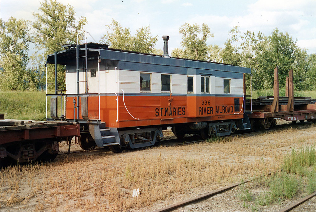 St. Maries River rr caboose 996, St. Maries, ID, summer 19… Flickr