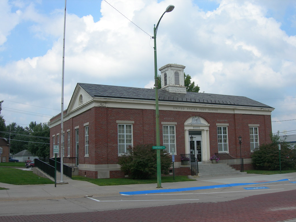 Auburn, Nebraska 68305 Constructed in 1936. New Deal mural… Flickr