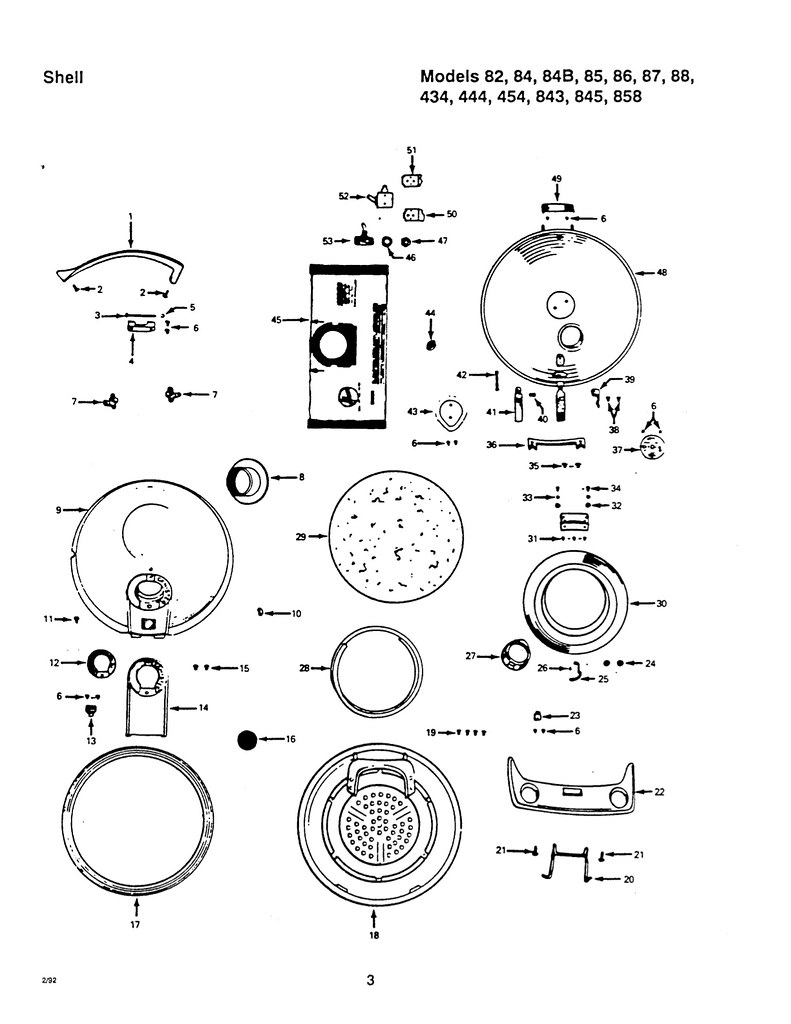 Schematic Page 1 Hoover Constellation Vacuum Cleaner (c. … Flickr