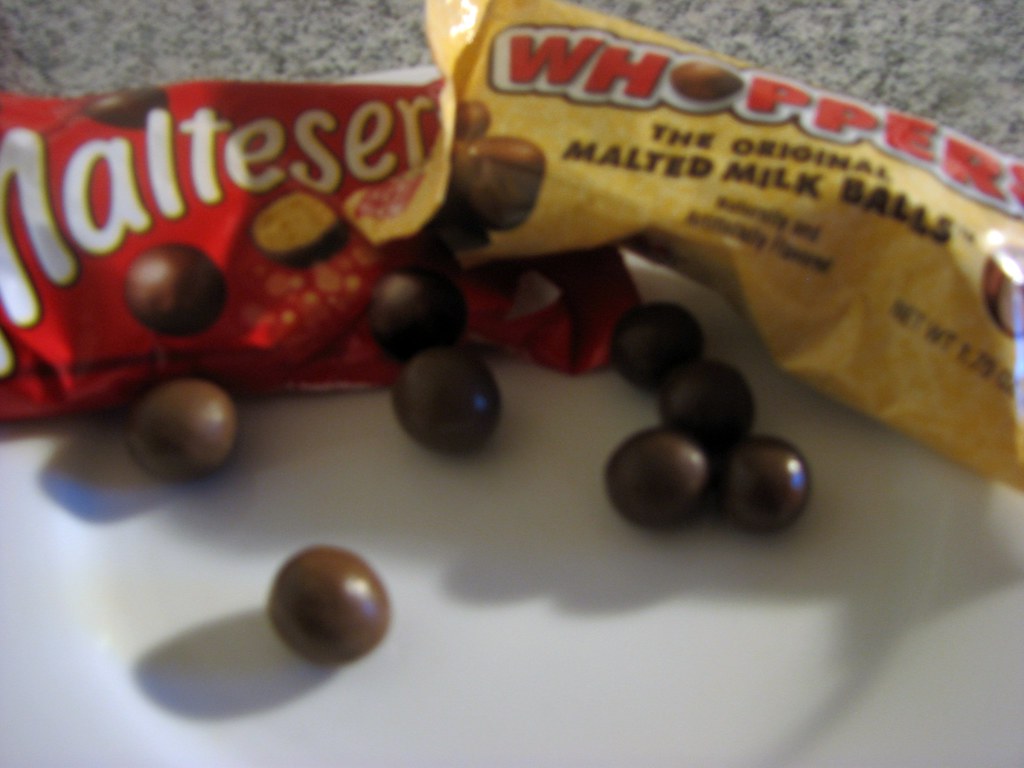 Maltesers vs Whoppers blogged about at Flickr