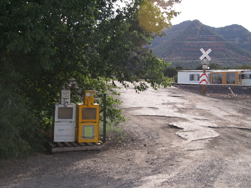 Rowe New Mexico Route 66 pre1937 route Old Building Roads… Flickr