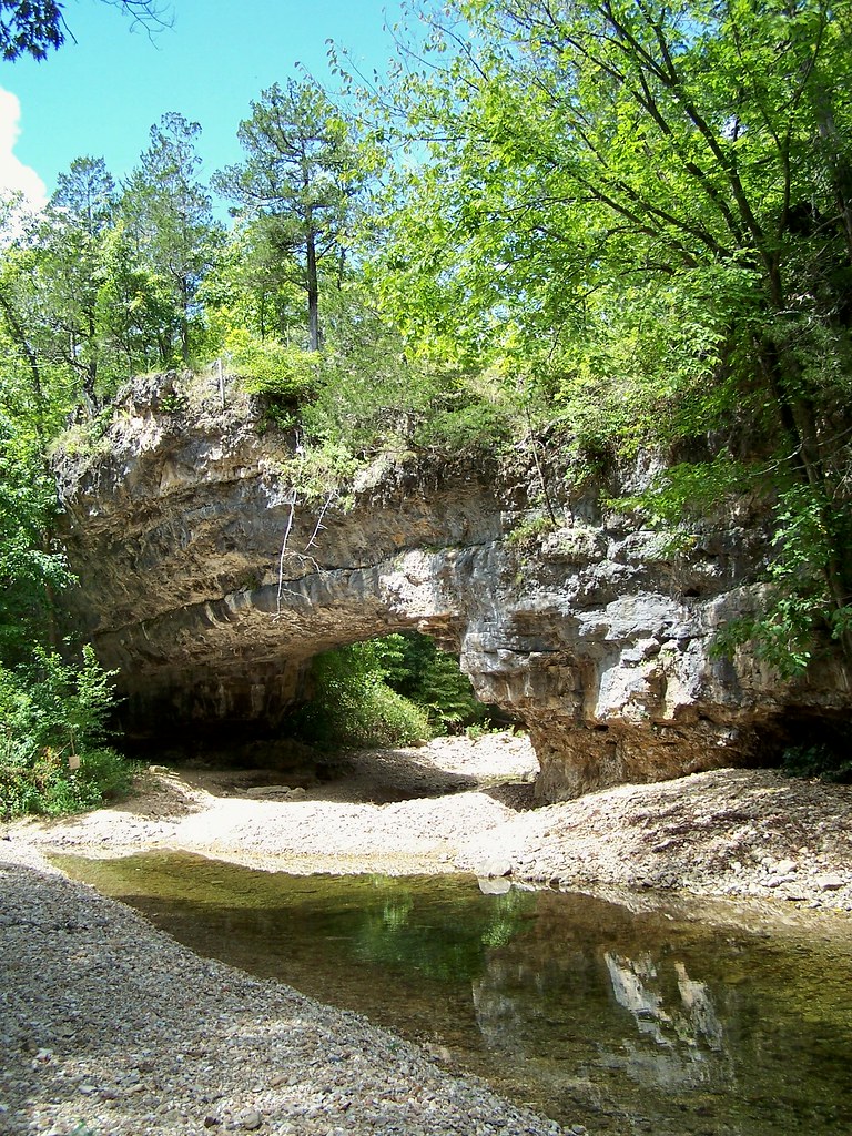 Natural Arch Clifty Creek Conservation Area Dixon Missouri