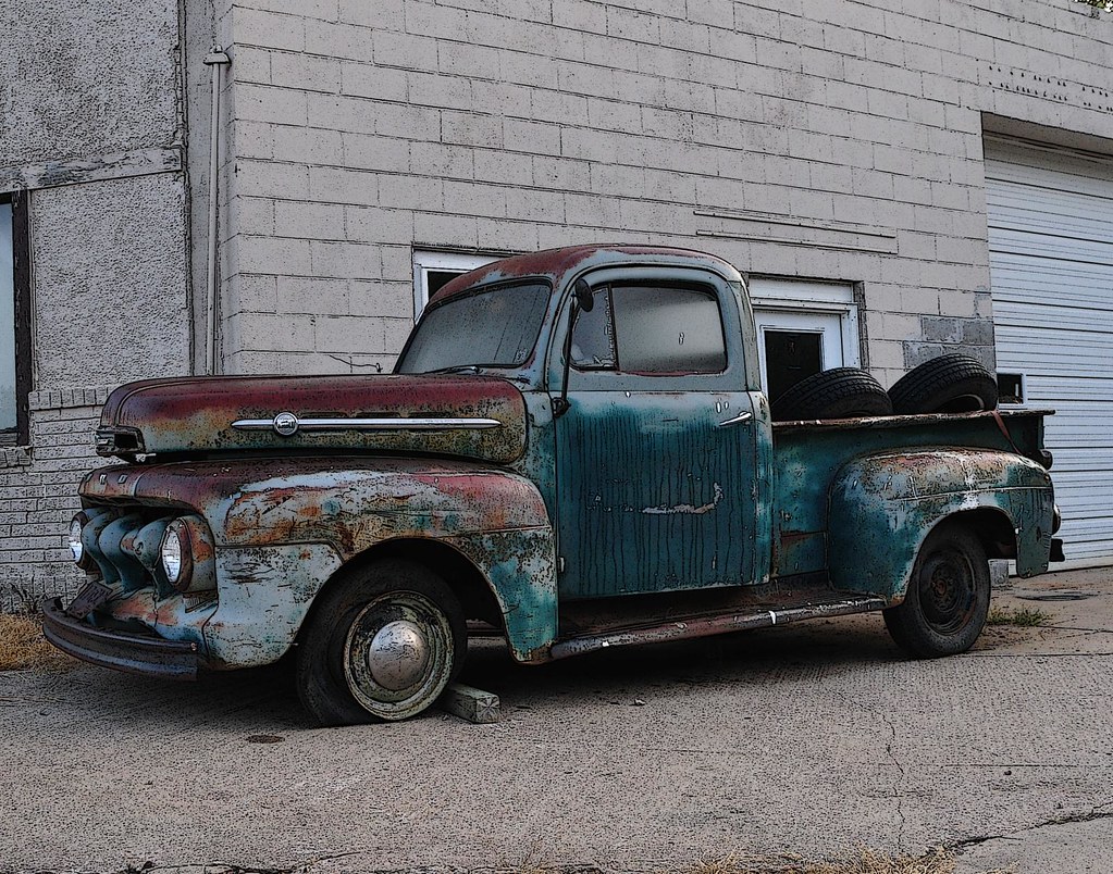 Old Blue Ford Kimball, South Dakota 12JeepgirlNever look back