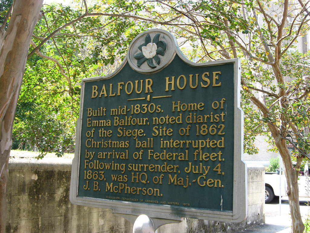 Balfour House, Vicksburg, Mississippi Balfour House is an … Flickr