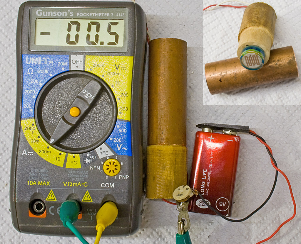 Experimental Light Meter Made as an experiment for measuri… Flickr