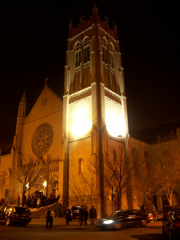St. Sabina Catholic Church night Night photo of Chicago'… Flickr