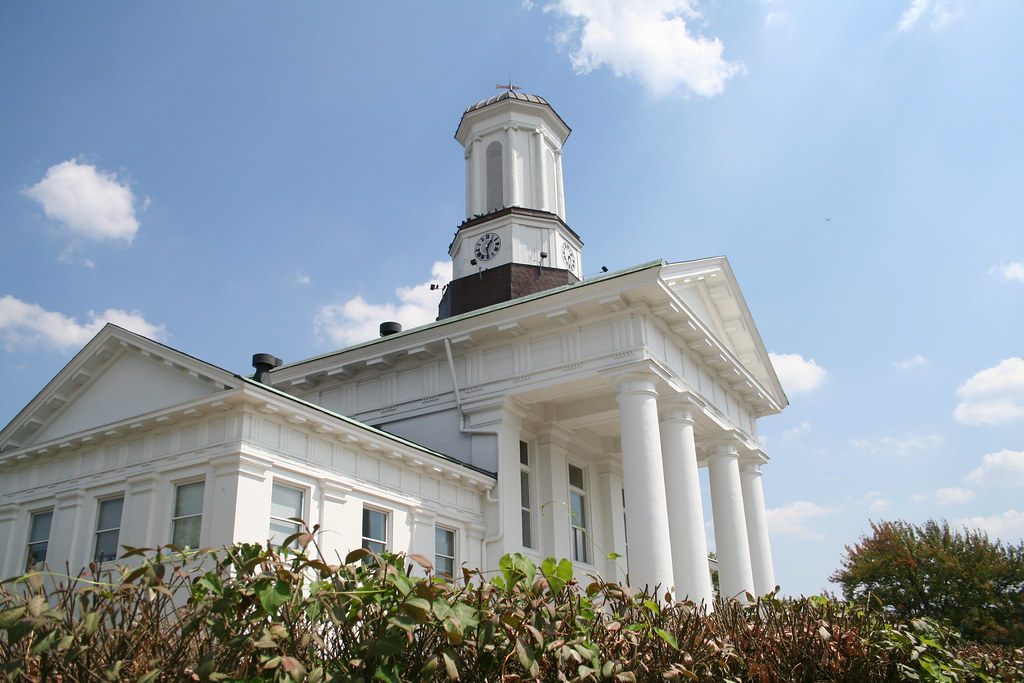 Madison County Courthouse Located in a square in downtown … Flickr