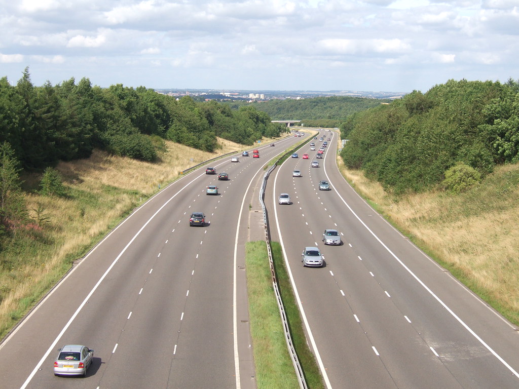 Junction 37 of the M1 Ben Sutherland Flickr