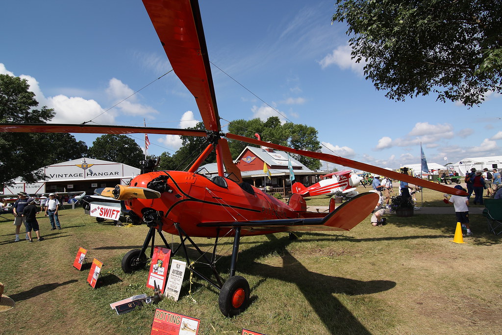 Pitcairn Autogyro At Oshkosh Airventure 2009 GGordon Flickr