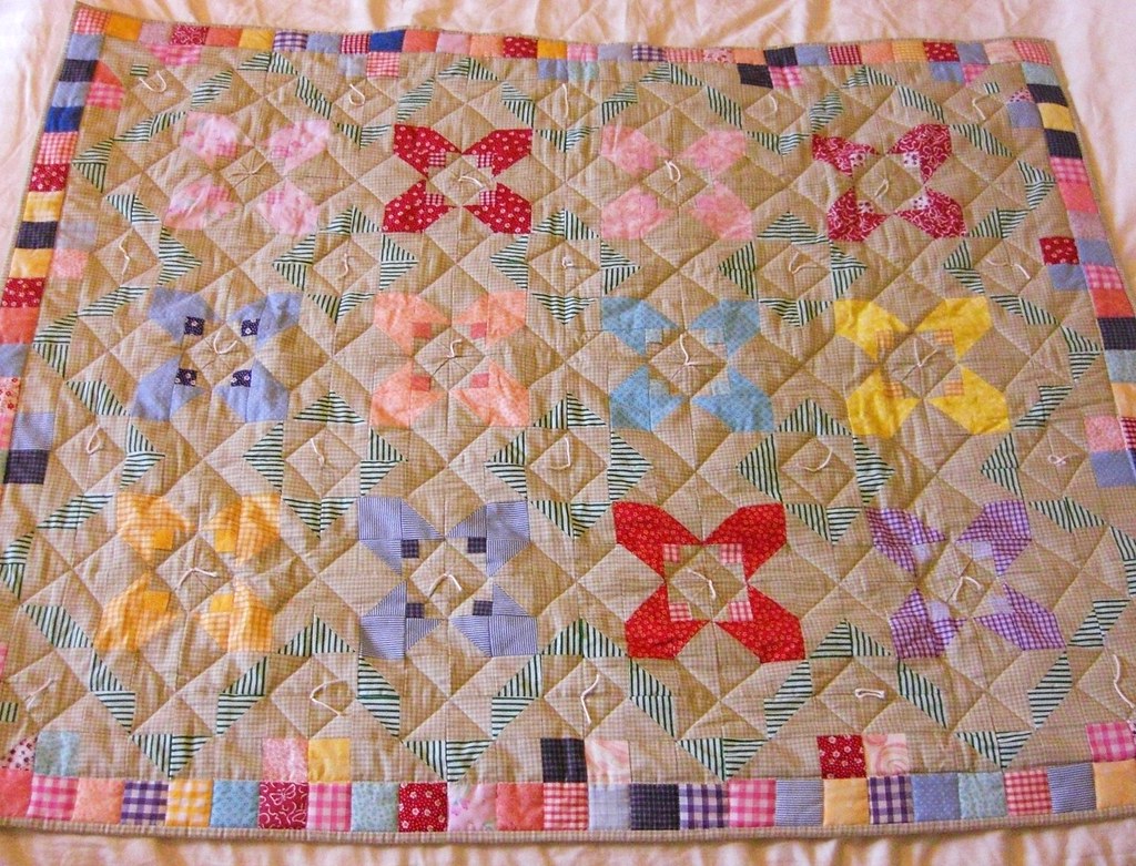 My first quilt ever rebound My very first quilt ever. T… Flickr