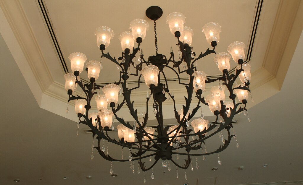 I mean, who doesn't take a picture of a chandelier when y… Flickr