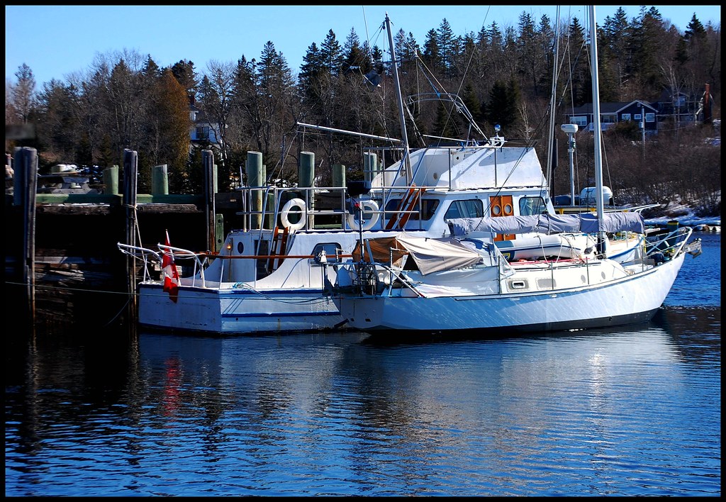 The hubbard's Pair Caught these two yacht's at the yach cl… Flickr