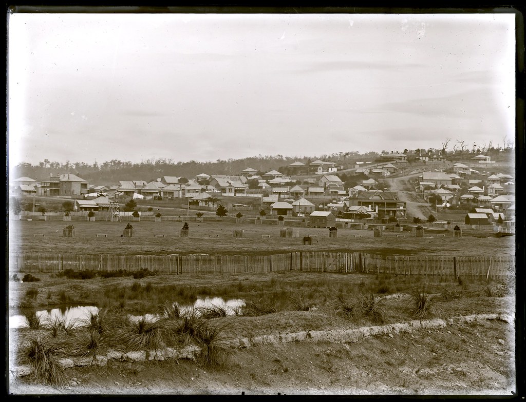 Landscape of New Lambton, NSW, June 1906 Source livinghis… Flickr