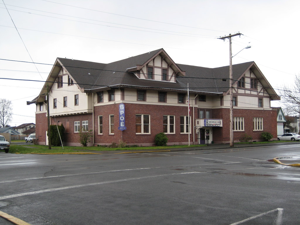 Hoquiam Washington Elks Hall JOHN LLOYD Flickr