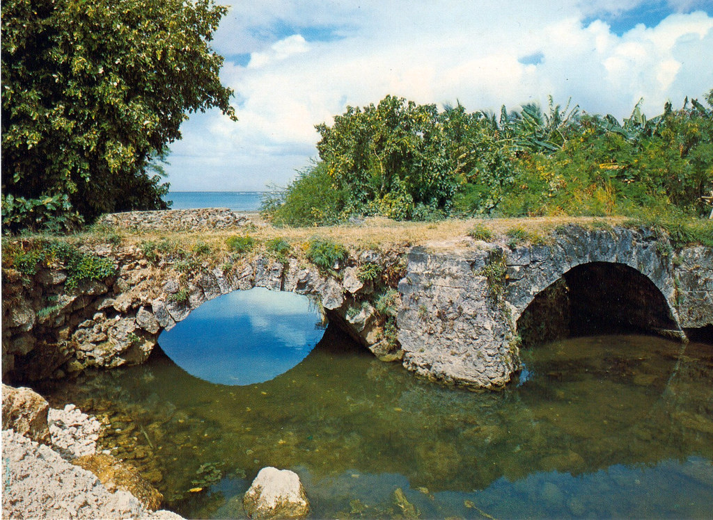 Guam 1969 — Agat , Spanish Bridge Douglas Sprott Flickr