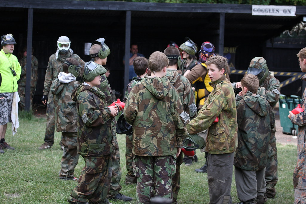 Paintball Lukes 13th Birthday Party Bill Hails Flickr