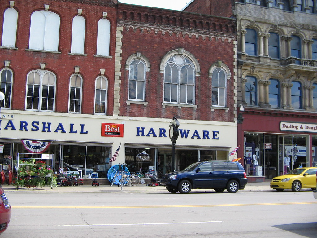 Herman's Marshall Hardware (2) Marshall, Michigan, June 20… Flickr